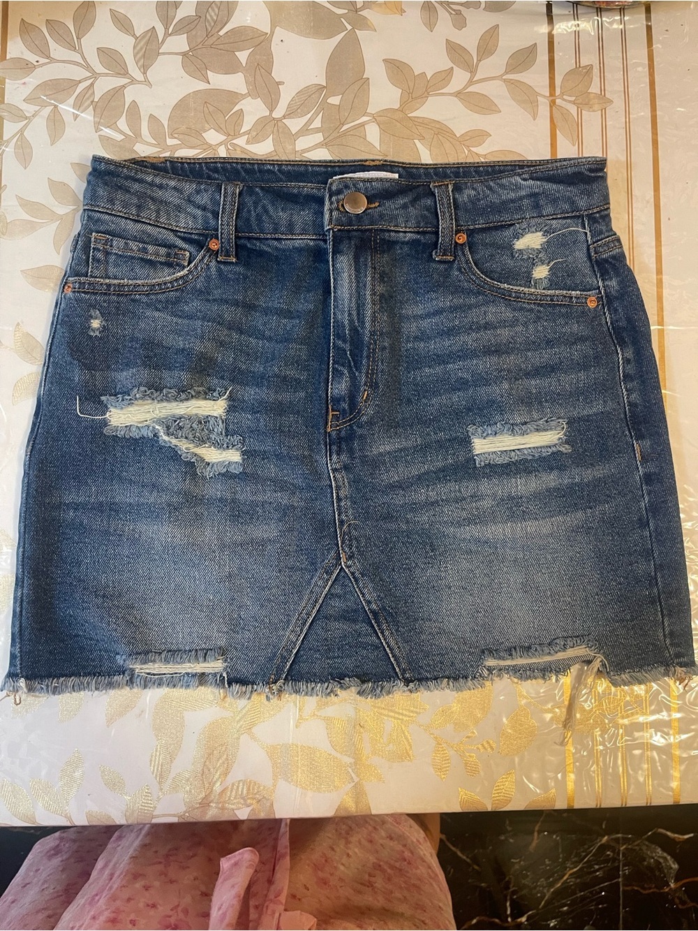 Tinseltown denim jean skirt blue sz 9 / 29